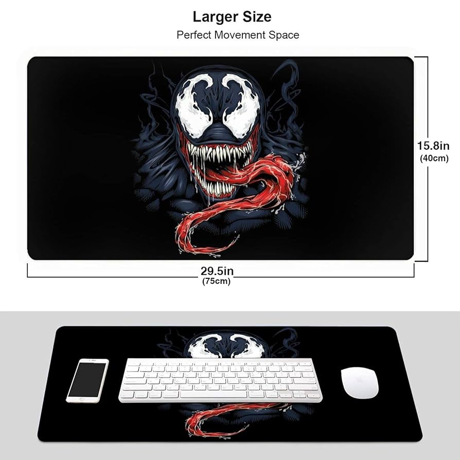 Amazon.co.jp: ヴェノム Venom マウスパッド 大型 超大型 デスク